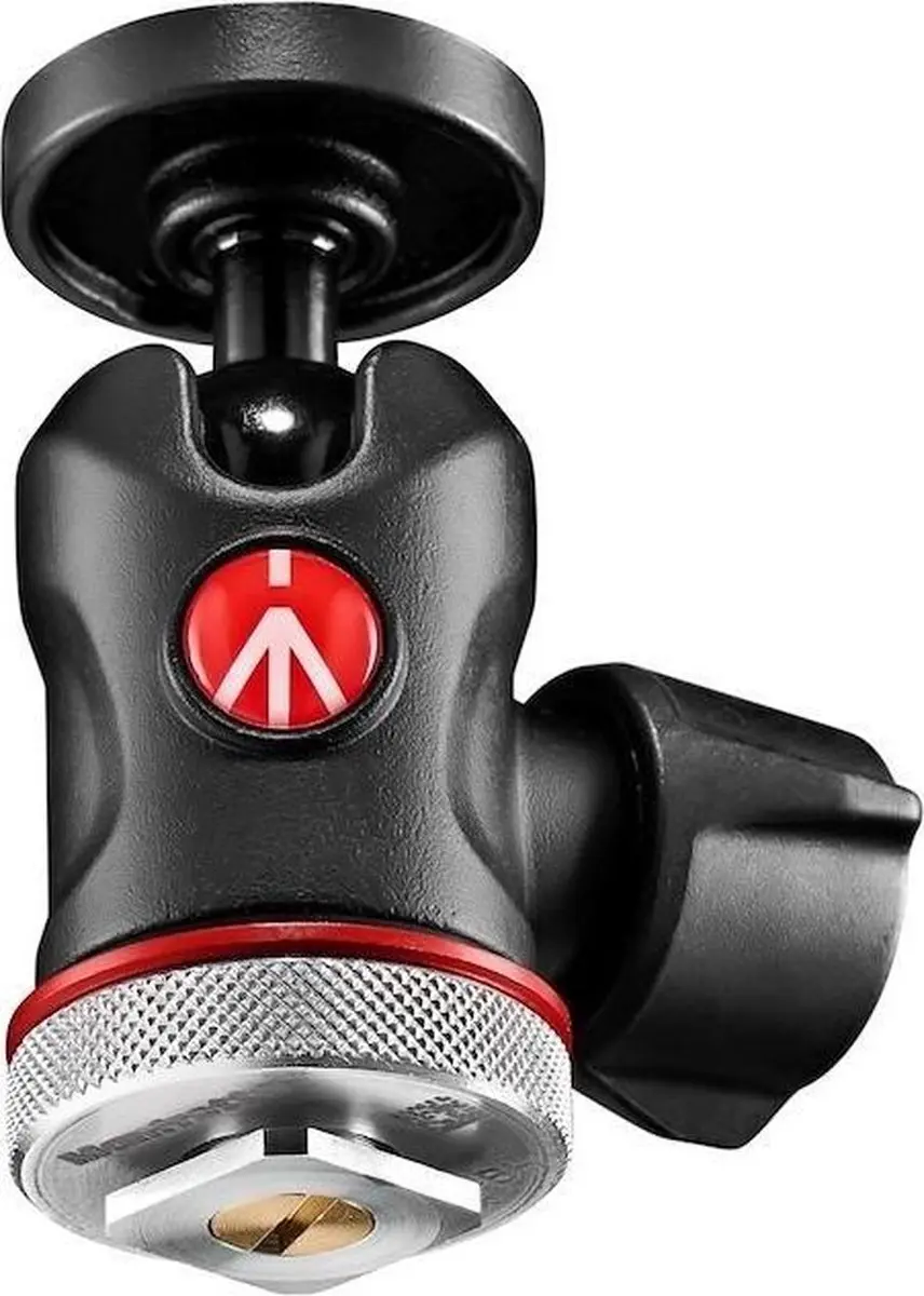 Manfrotto MH492LCD-BH Mini Ball Head - 4 kg - Zwart - afbeelding 6 van 6