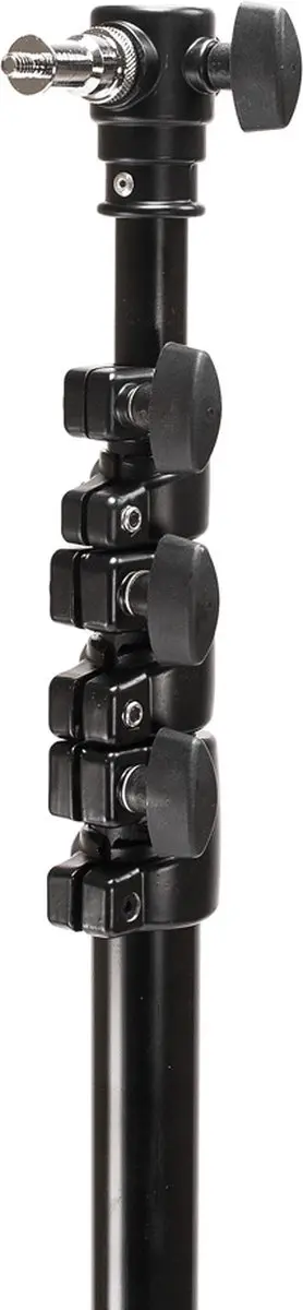 Caruba LS-8 Luchtgeveerd Lampstatief 270cm - Zwart