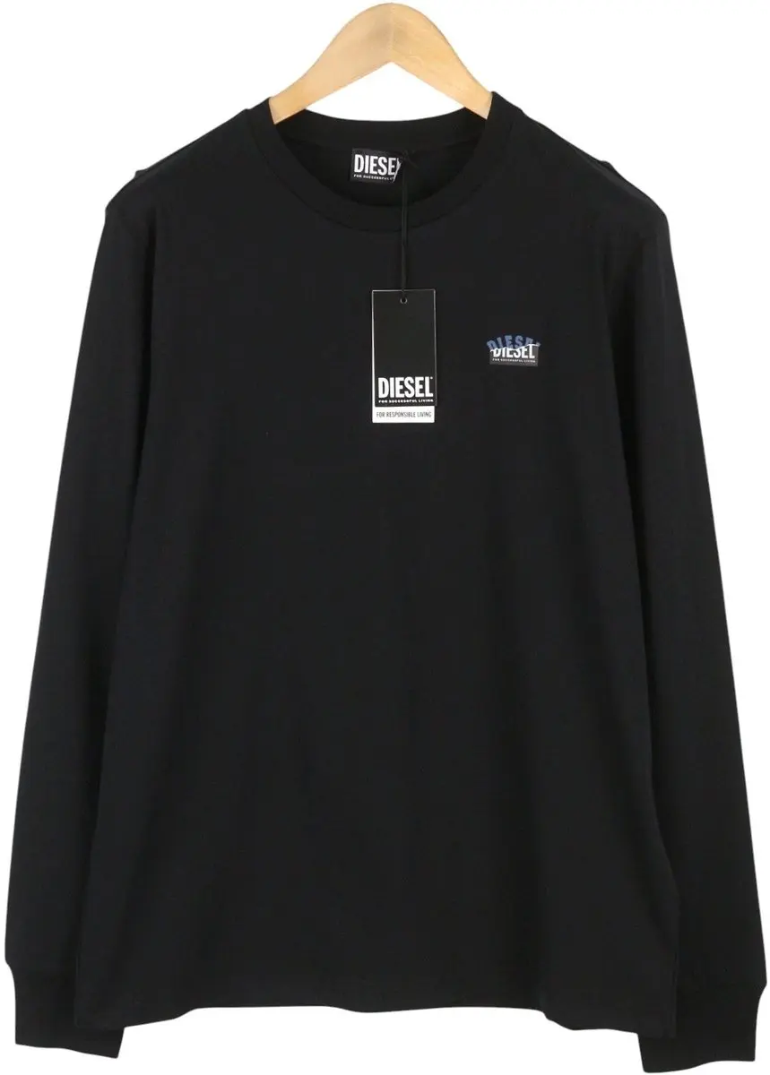 Diesel T-just-ls-situation Heren T-shirt XXL - Zwart
