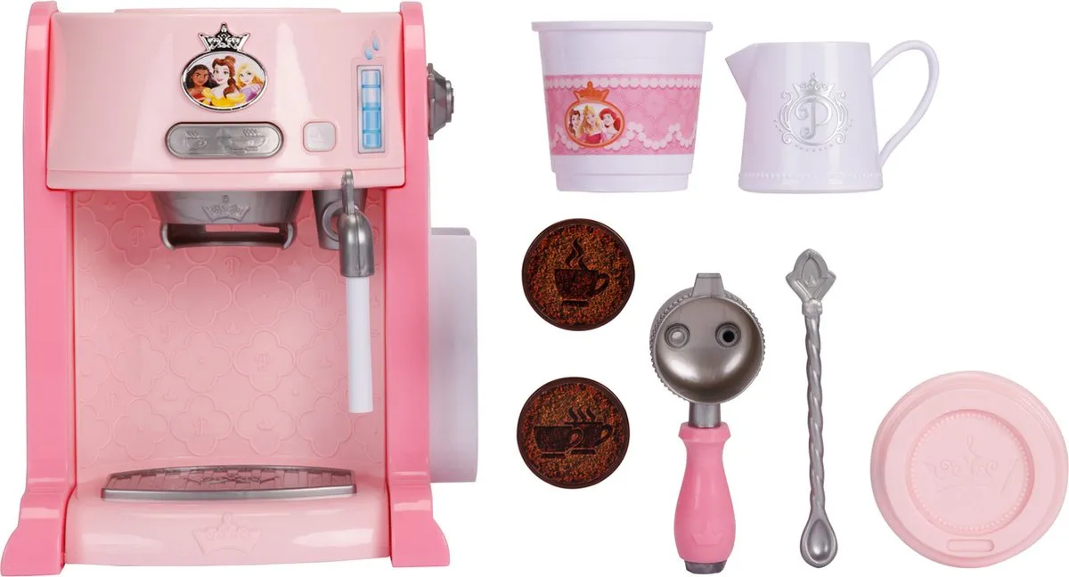 Disney Princess Speelgoed Espressomachine Roze - Multicolor