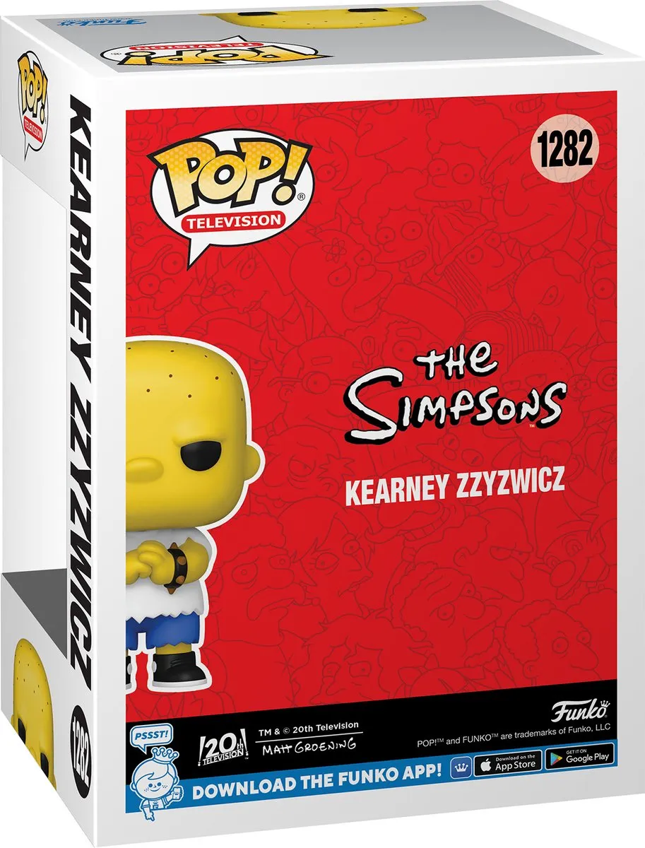 Funko Pop! The Simpsons Kearney Zzyzwicz - 67045 - Veelkleurig