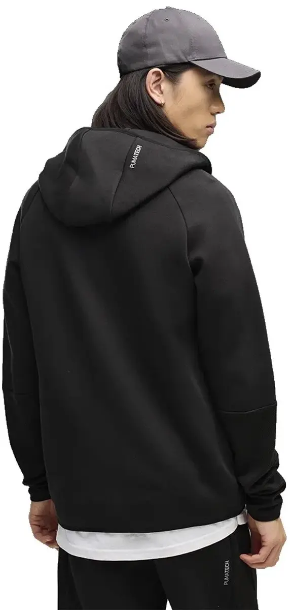 PUMA Pumatech Slim Elevated Full-Zip Hoodie - Zwart L - afbeelding 6 van 6