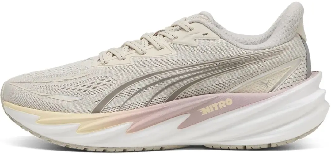 PUMA Velocity Nitro 5 Hardloopschoenen - 40 - Alpine Snow/Misty Pink