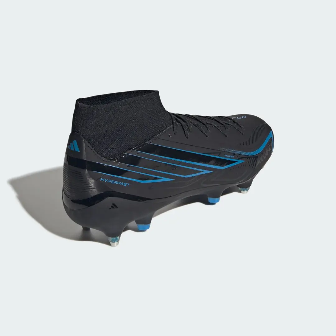 adidas Performance F50 Hyperfast League Voetbalschoenen SG - HQ2376 - Zwart
