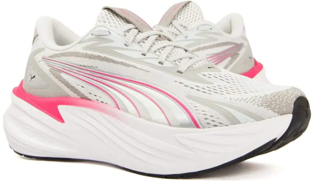 PUMA Maxima Pro 313313 Hardloopschoenen - 41 - Feather Gray/Gray Echo/Pink Opal
