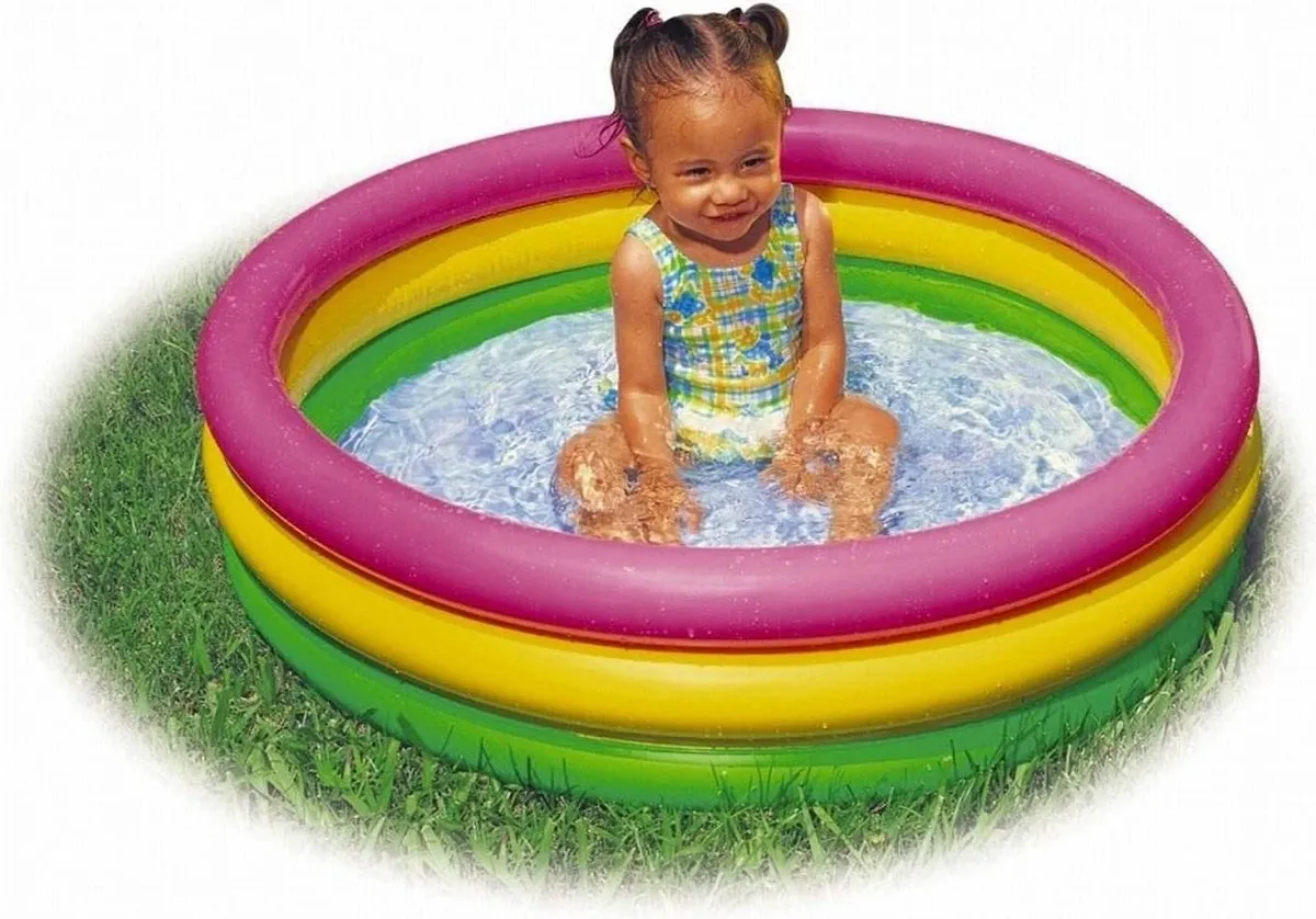 Intex Baby Zwembad 147x33cm - 300L - Meerkleurig