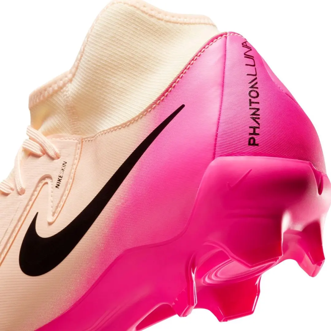 Nike Phantom Luna II Academy FG/MG Voetbalschoenen 44.5 - Lichtroze
