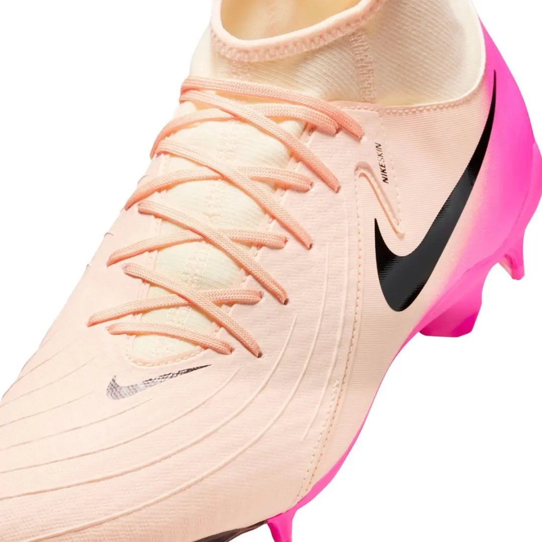Nike Phantom Luna II Academy FG/MG Voetbalschoenen 44.5 - Lichtroze