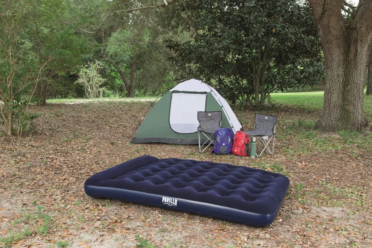 Bestway Luchtbed 2 Personen 203x152cm - 300kg - Blauw