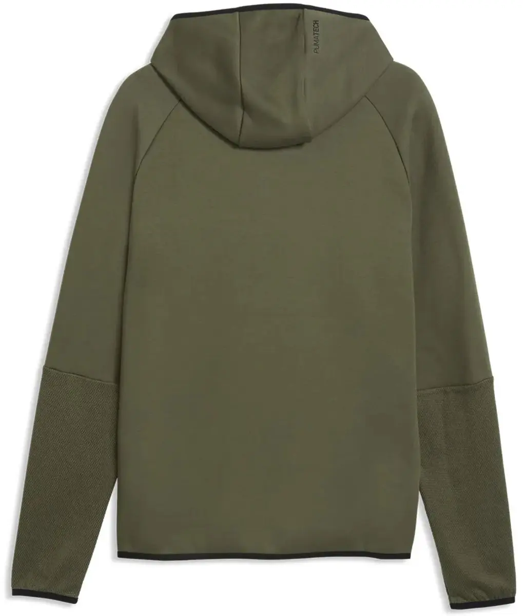 PUMA Pumatech Slim Elevated Full-Zip Hoodie - Groen S - afbeelding 6 van 6