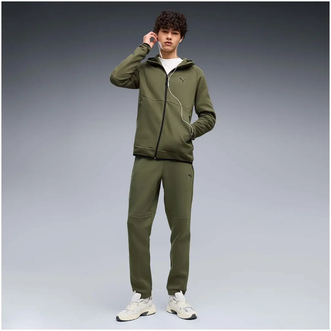PUMA Pumatech Slim Elevated Full-Zip Hoodie - Groen S