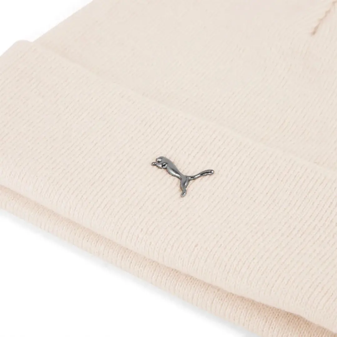 PUMA Metal Cat High Crown Beanie - Alpine Snow