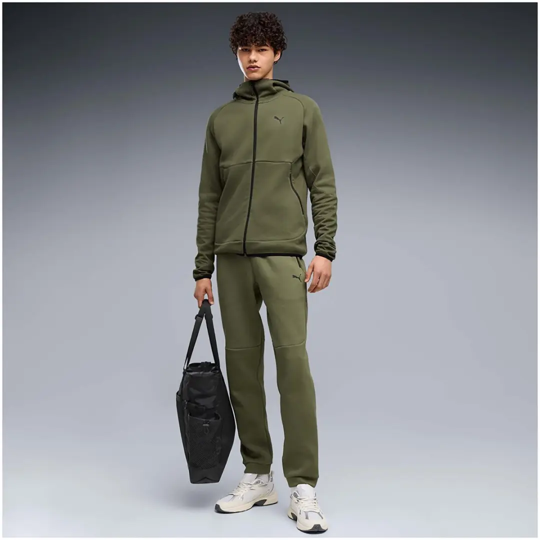 PUMA Pumatech Elevated Heren Joggingbroek - Maat L - Groen