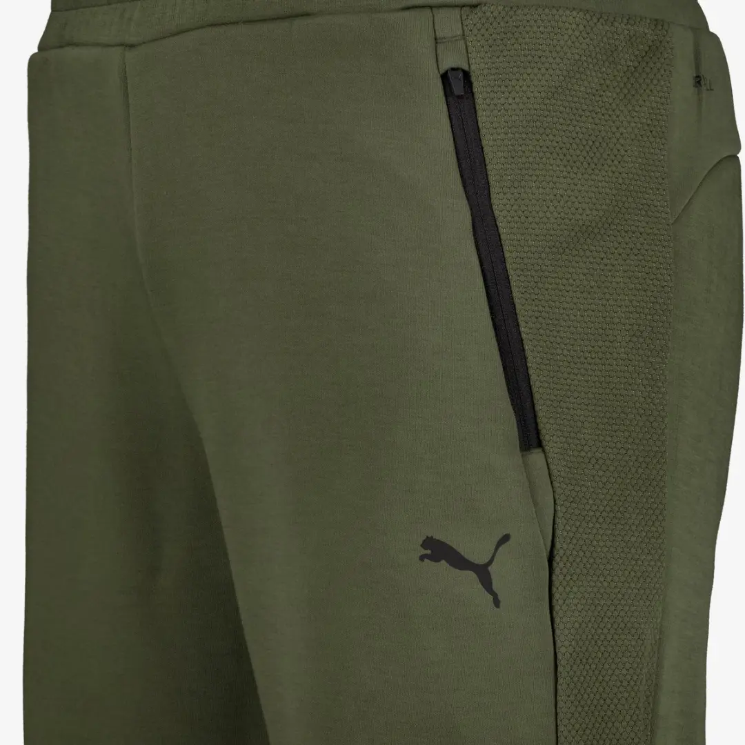 PUMA Pumatech Elevated Heren Joggingbroek - Maat L - Groen