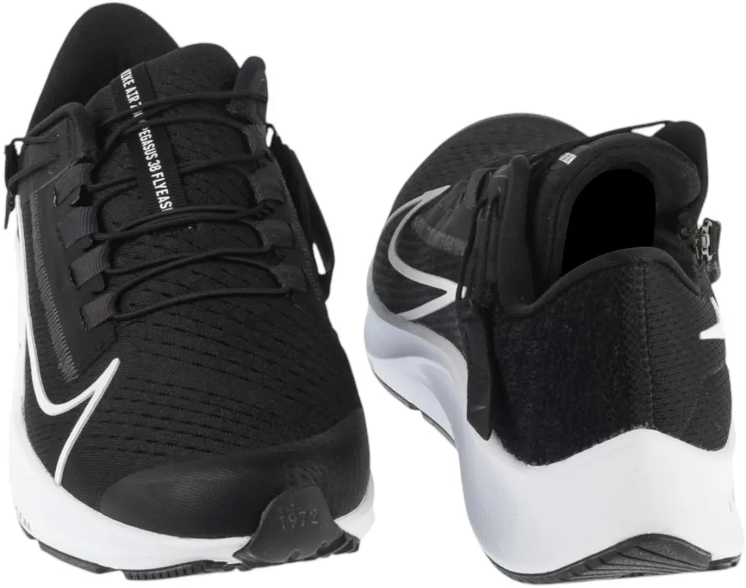 Nike Air Zoom Pegasus 38 FlyEase Hardloopschoenen 39 - Zwart