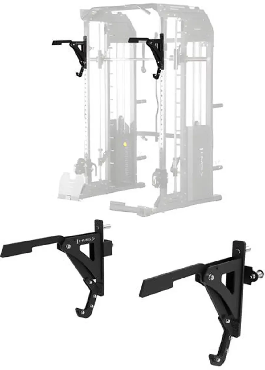 HMS MNL02 Monolift Draaibare Squat Handgrepen