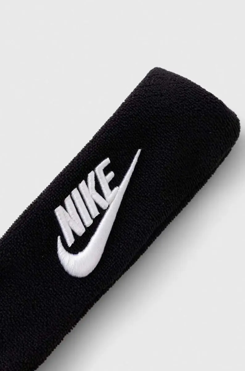 Nike Classic Hoofdband Breed Terry - Zwart