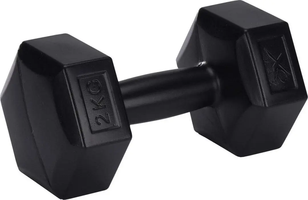 XQMax Dumbbell 2kg - 2 Stuks Zwart
