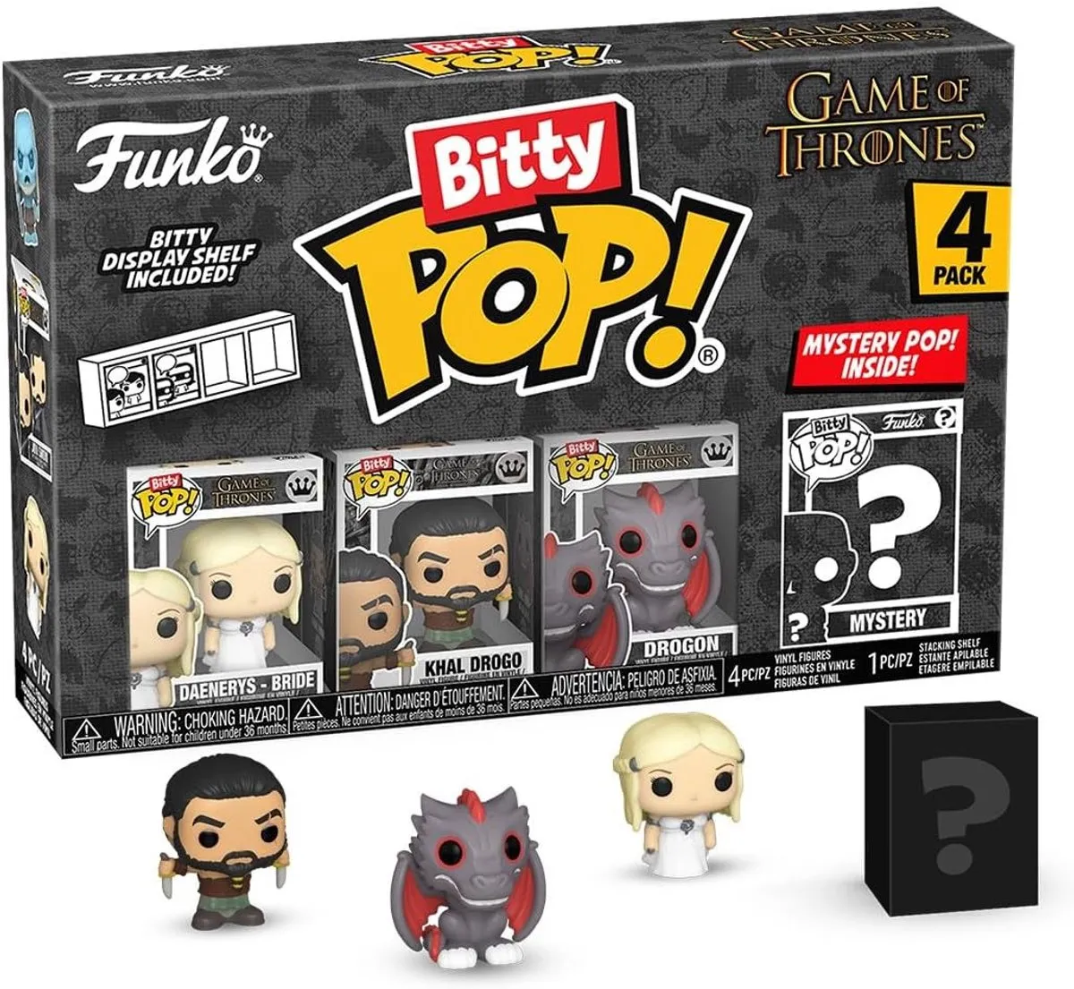 Funko Bitty Pop Game of Thrones Khaleesi 4PK