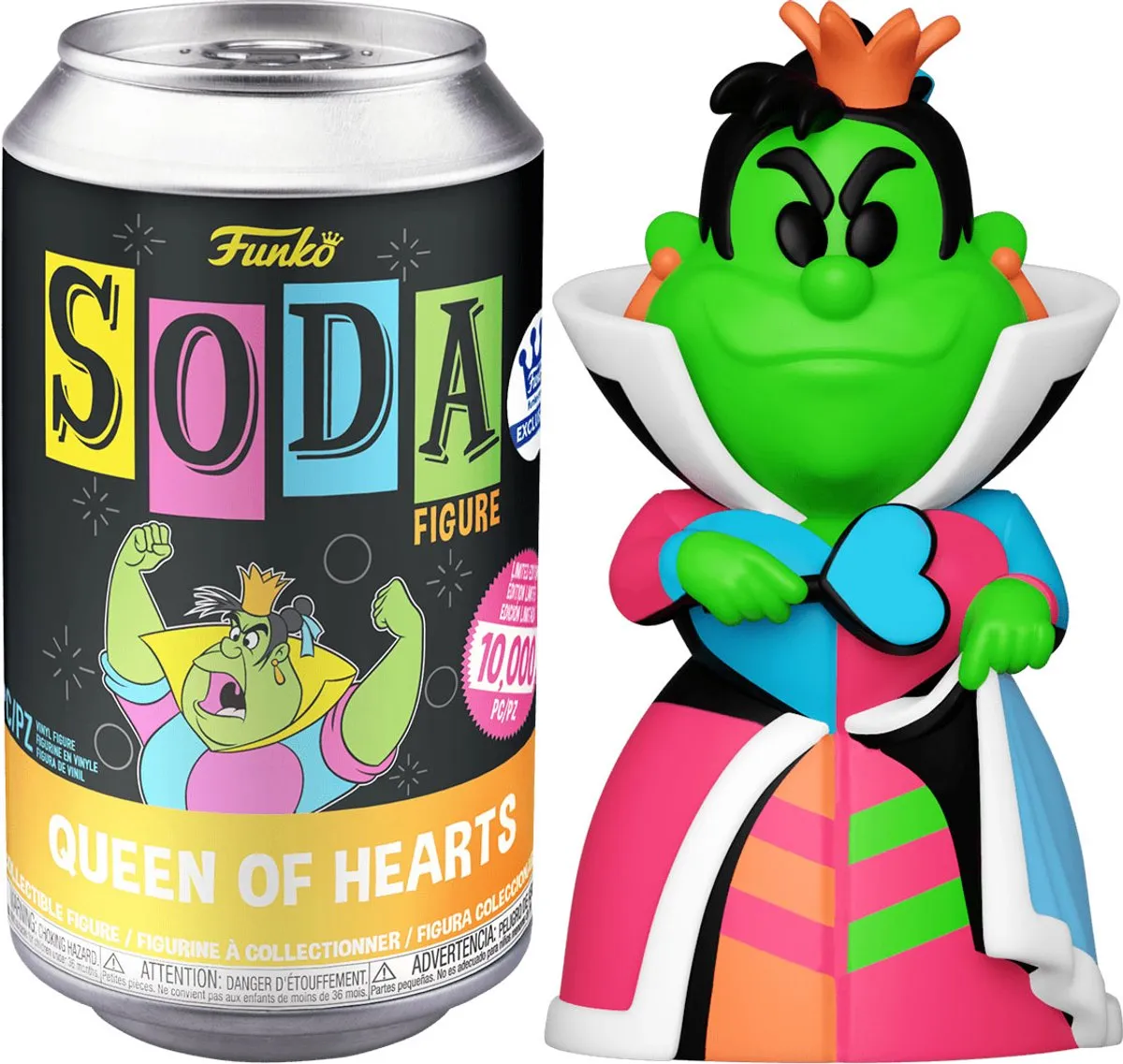 Funko Alice in Wonderland Black Light Vinyl Soda 1/4200