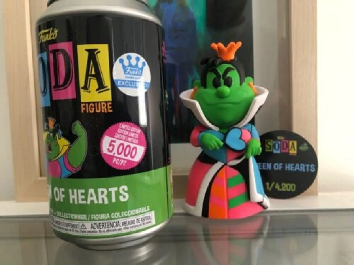 Funko Alice in Wonderland Black Light Vinyl Soda 1/4200