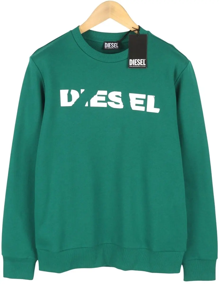 Diesel S-gir 250237 Heren Sweatshirt - XXL Groen