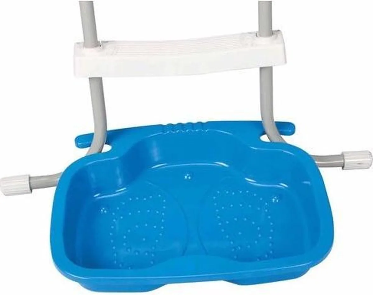 Intex Voetbadje 56x46x9cm - Blauw