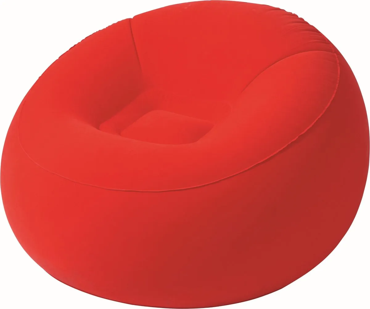 Bestway Lounge Stoel Inflate-A-Chair - Blauw/Rood/Violet