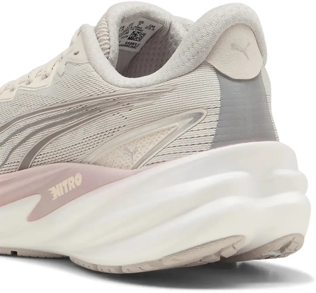 PUMA Velocity Nitro 5 Hardloopschoenen - 41 - Alpine Snow/Misty Pink