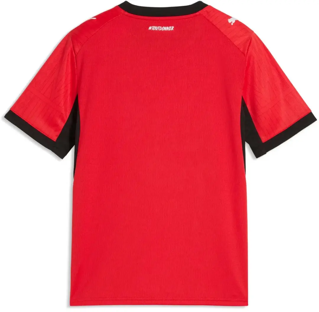 PUMA Stade Rennais Thuiswedstrijdshirt 2026/27 - Kind 10 jaar - Rood