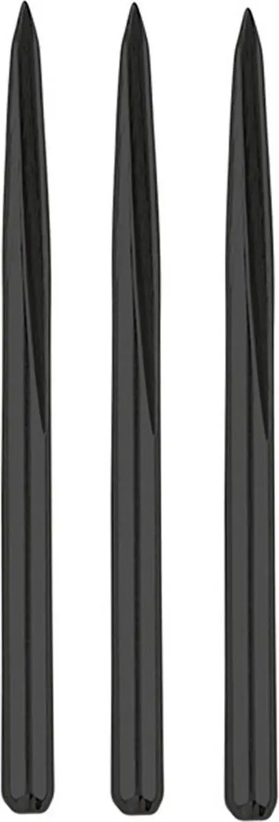 Bull's Steel Dart Points 42mm BU57600.42B - 3 Stuks - Zwart