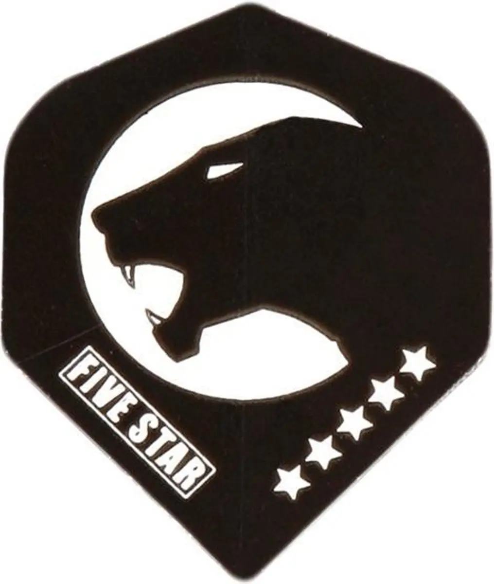 Bull's Five Star Panther Dart Flights BU-FS030