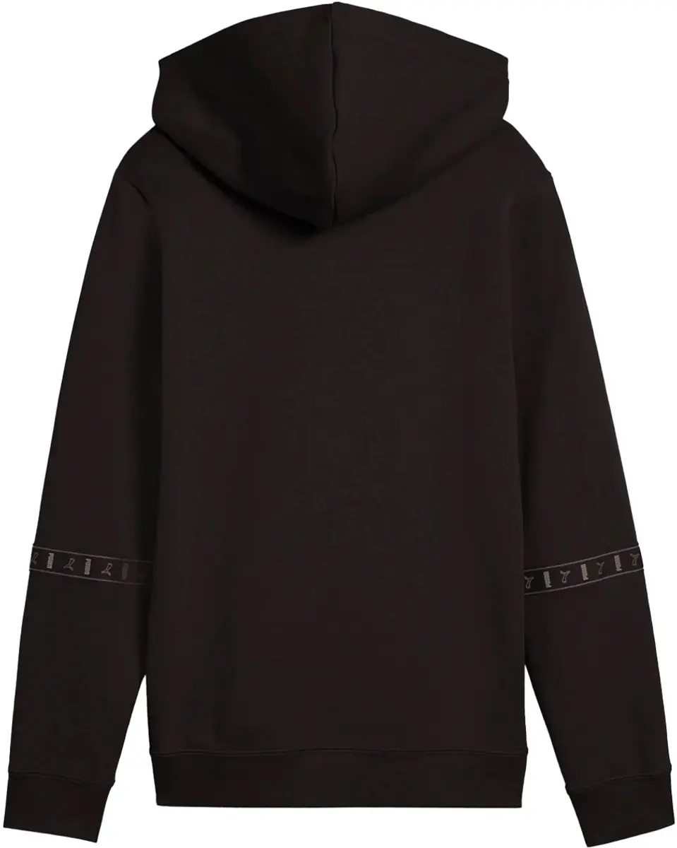 PUMA Ess Tape Layout Hoodie - Maat 164 - Zwart