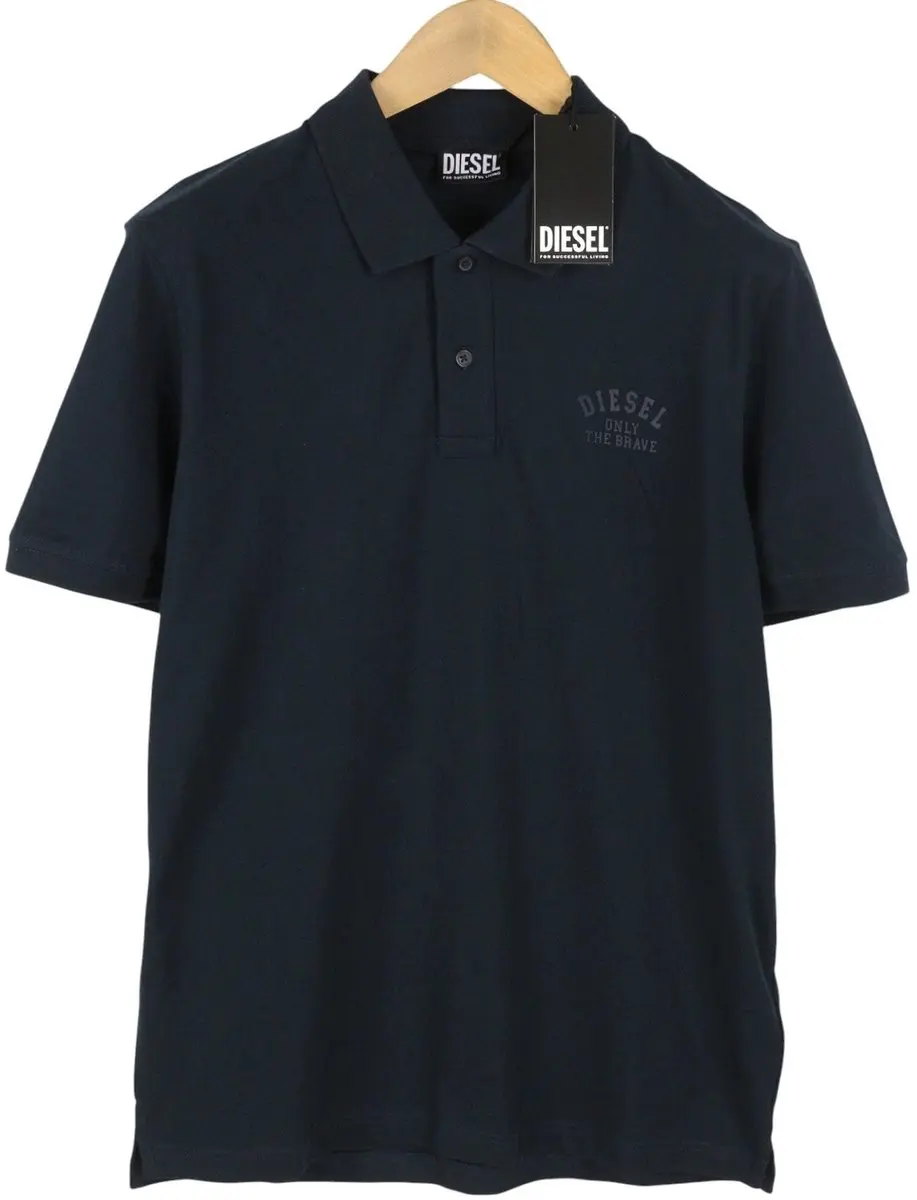 Diesel T-Smith 260105 Heren Polo - XXL - Donkerblauw