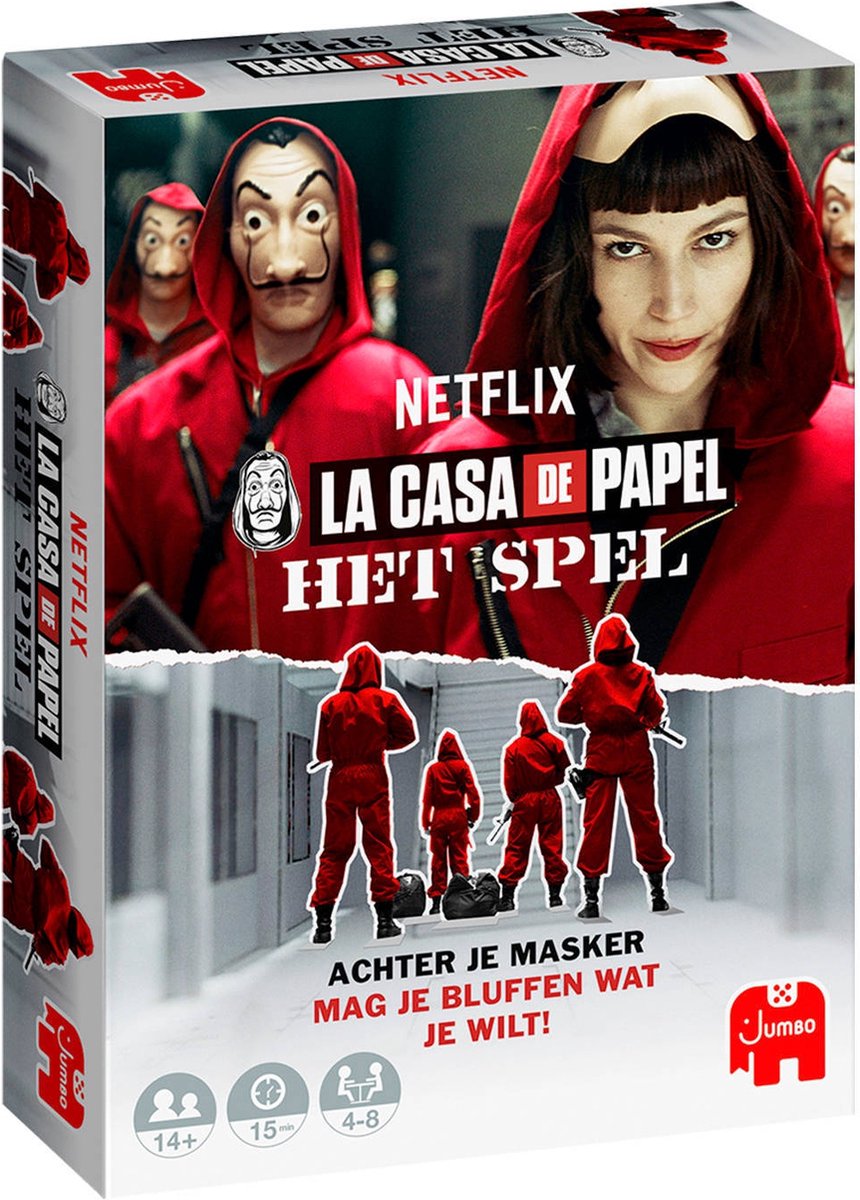 Jumbo La Casa de Papel - Het Spel - Gezelschapsspel