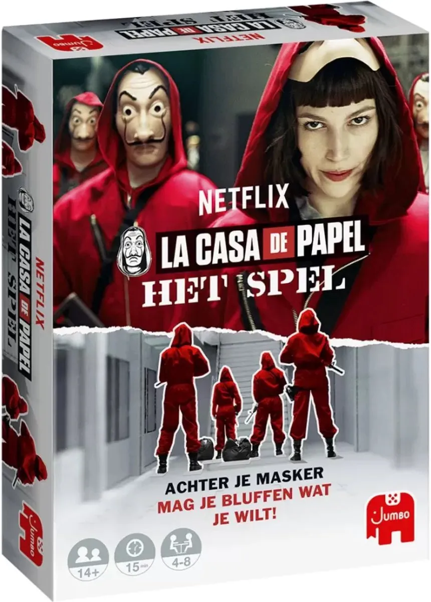 Jumbo La Casa de Papel Het Spel - 13 Personages