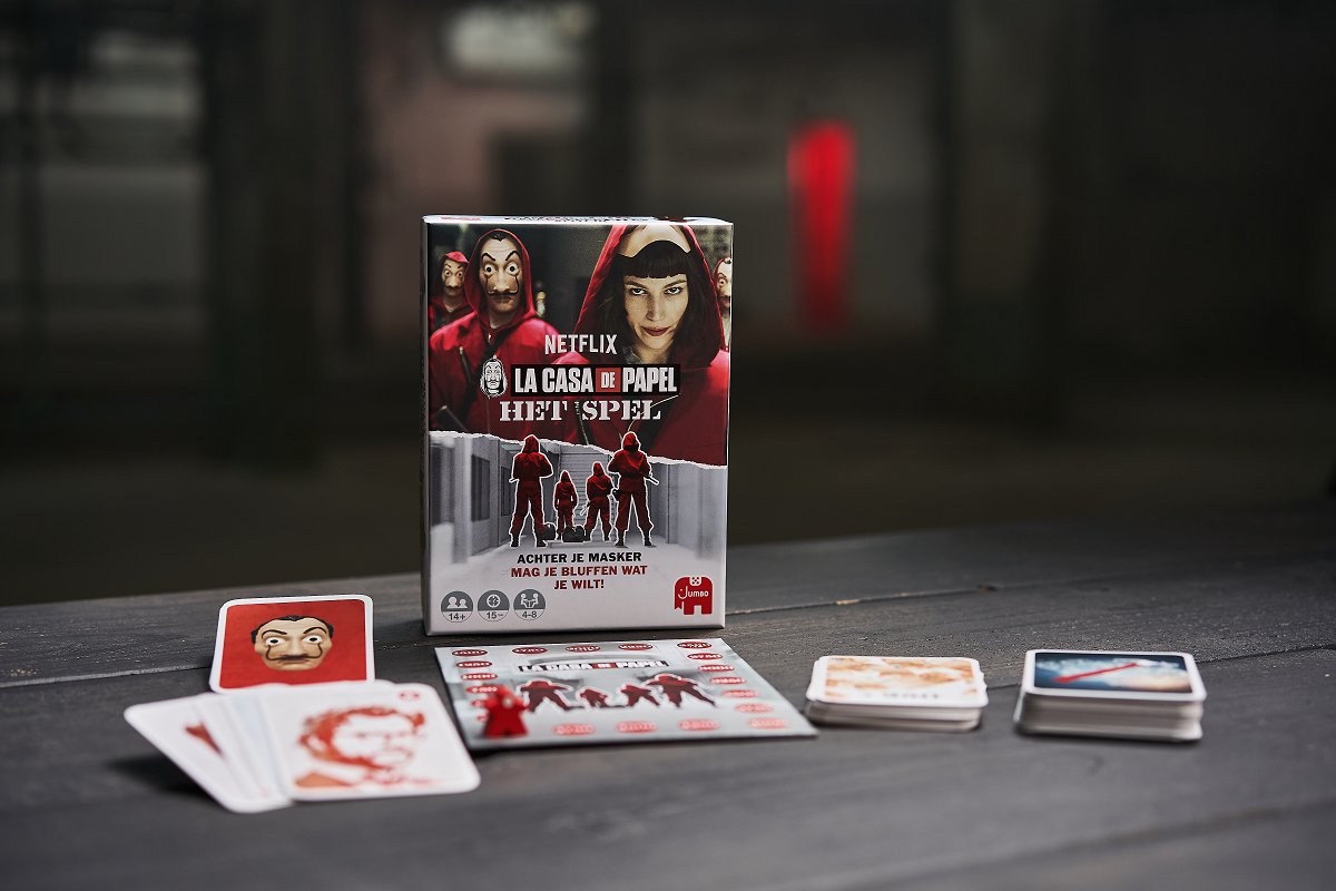 Jumbo La Casa de Papel - Het Spel - Gezelschapsspel