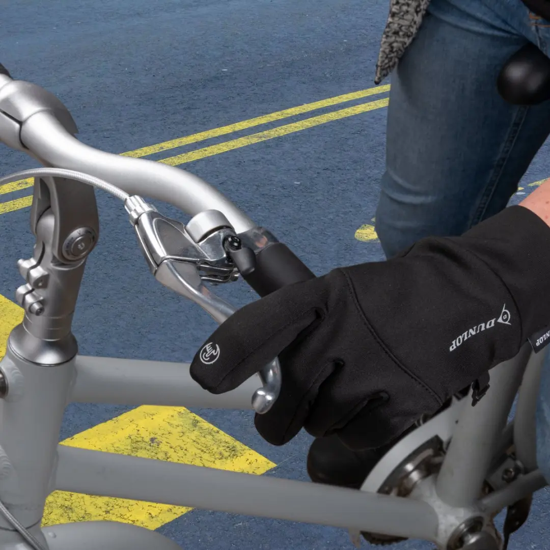 Dunlop Fietshandschoenen XL - Touchscreen - Zwart
