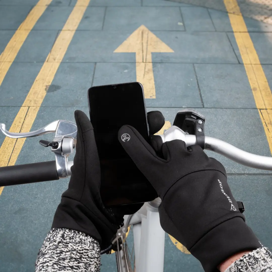 Dunlop Fietshandschoenen XL - Touchscreen - Zwart