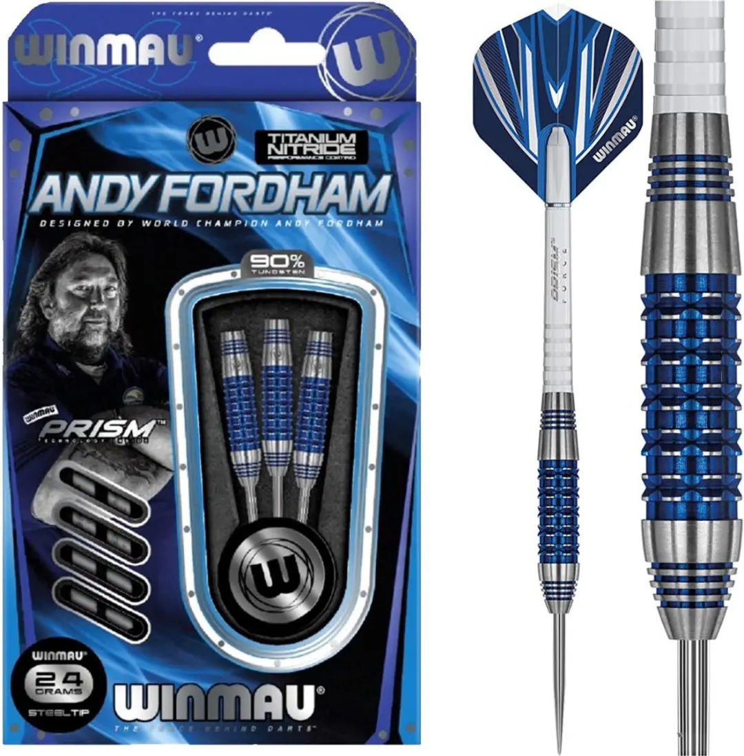 Winmau Andy Fordham 90% Special Edition Dartpijlen - 3 Stuks