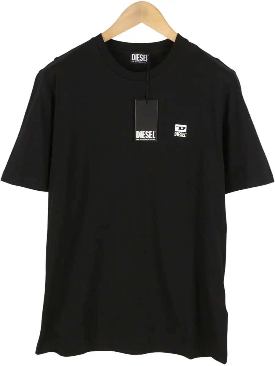 Diesel T-just-k30 Heren T-shirt XXL - Zwart - afbeelding 2 van 2