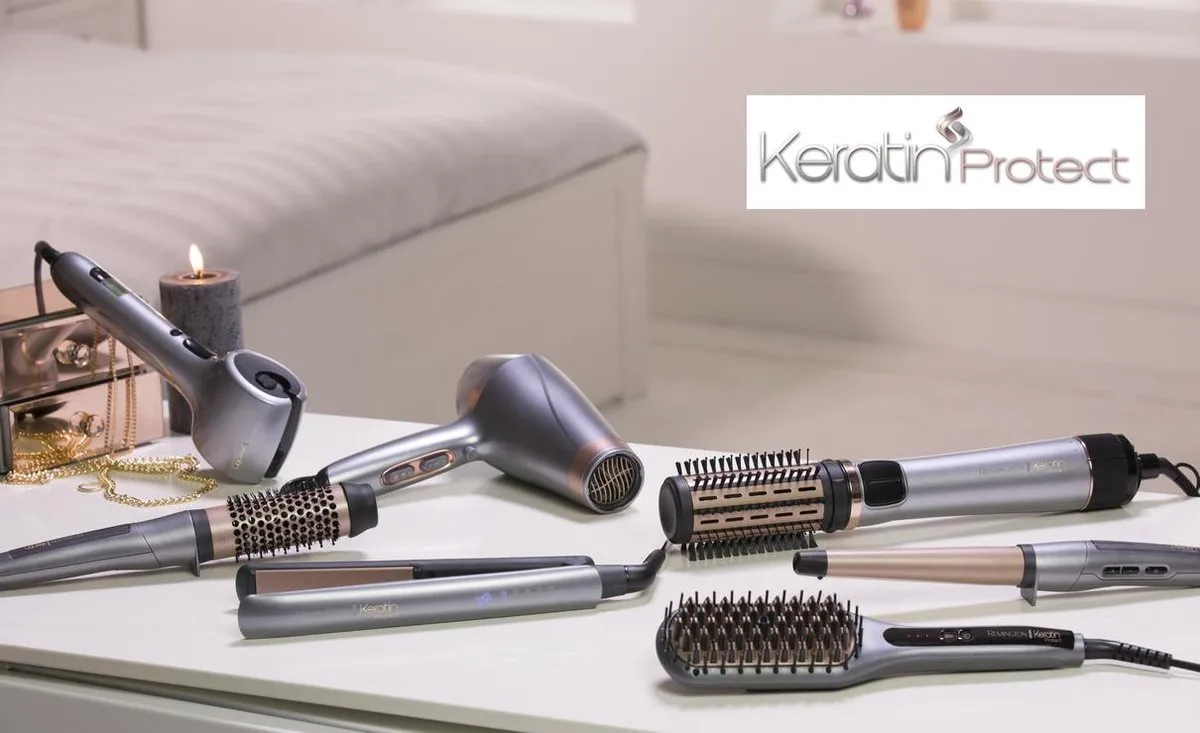 Remington CI83V6 Keratin Protect Krultang - Rosé - afbeelding 6 van 6