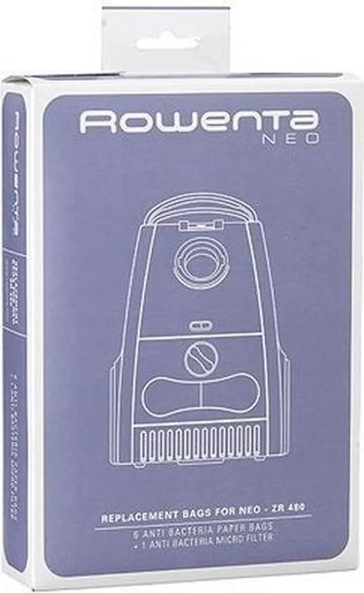 Rowenta ZR480 Stofzuigerzakken - 6 Stuks
