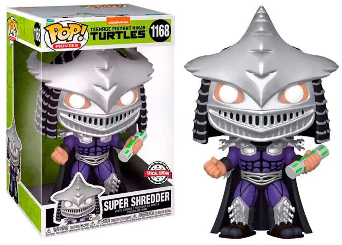 Funko Super Shredder Super Sized Jumbo POP! Ninja Turtles - 25cm - Multicolours