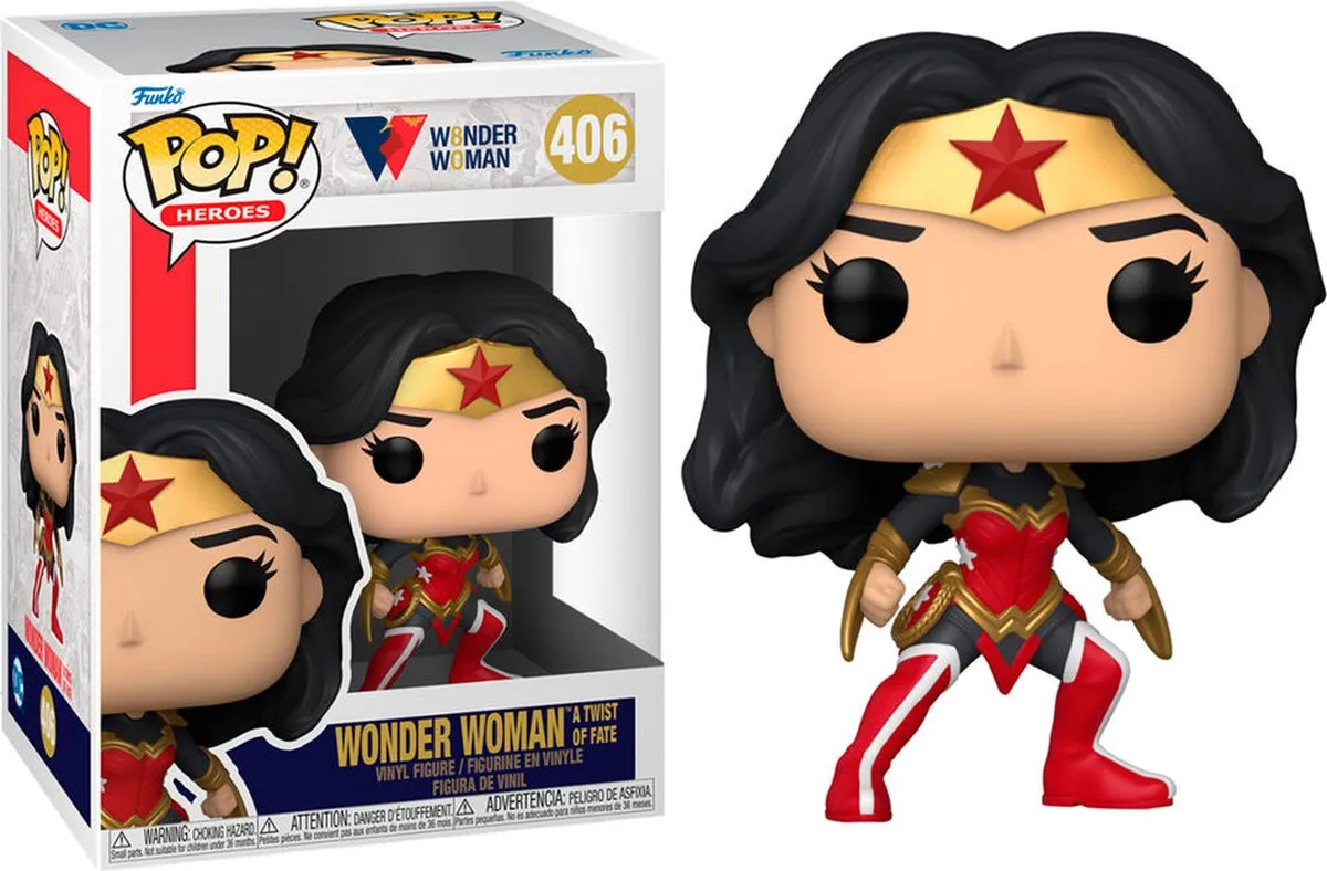 Funko Heroes Wonder Woman A Twist of Fate - Multicolor - afbeelding 2 van 5