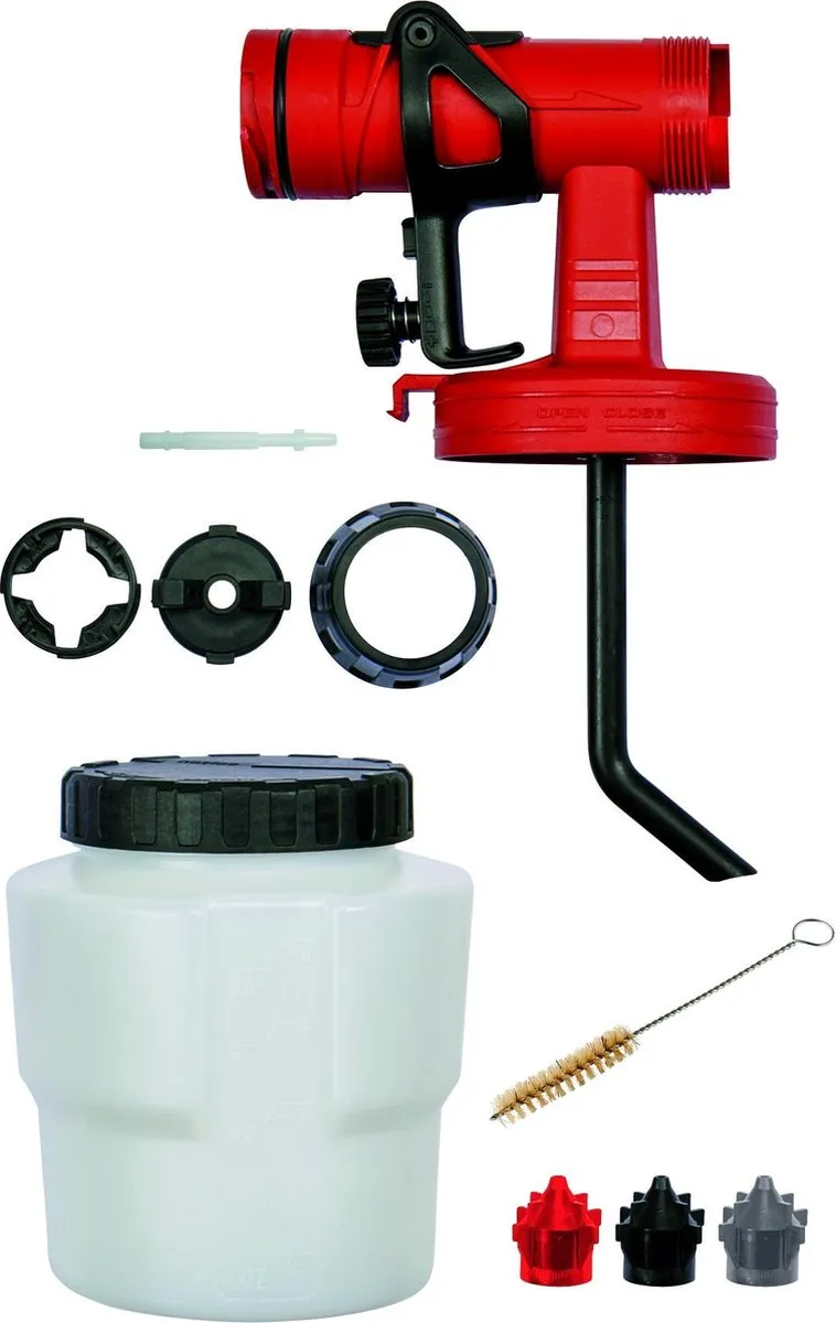 Einhell Accessoireset Verfspuitopzetstuk 800ml - inclusief reinigingsborstel