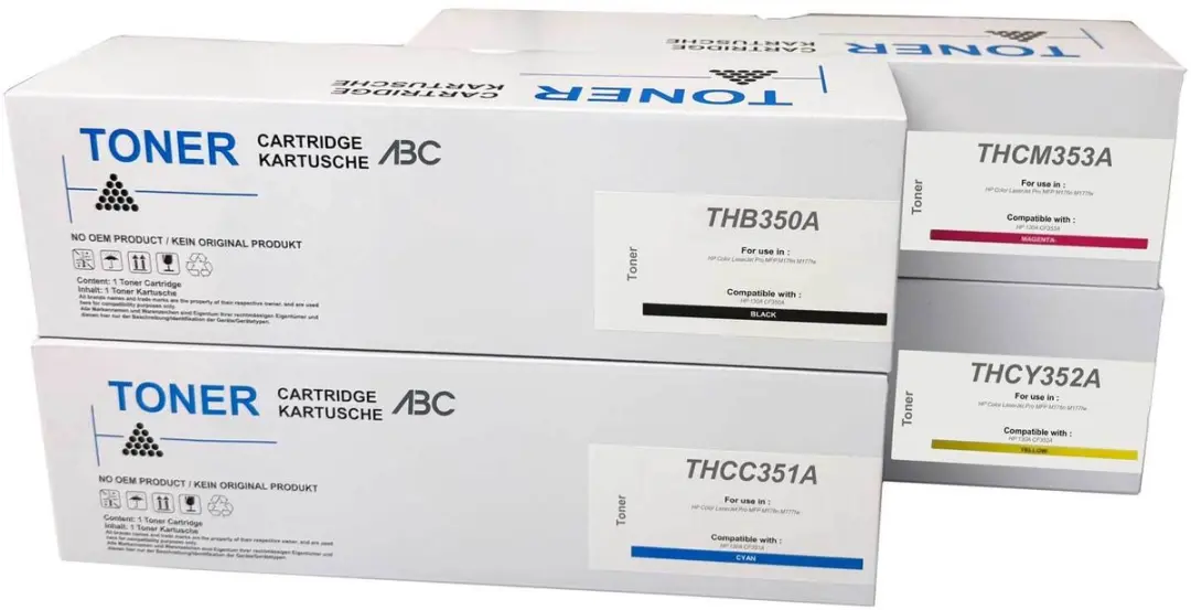 HP 130A Tonerset - 4 Stuks - 1300/1000 Pagina's
