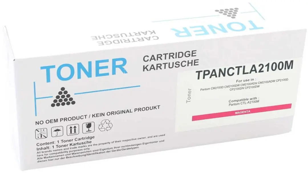 Panasonic TPANCTLA2100M Magenta Toner