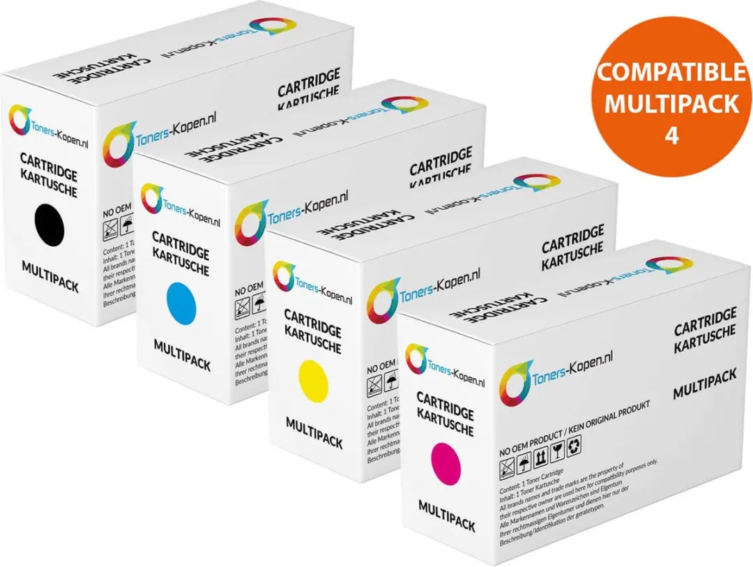 Dell 593-11040 Toner Multipack 4-delig