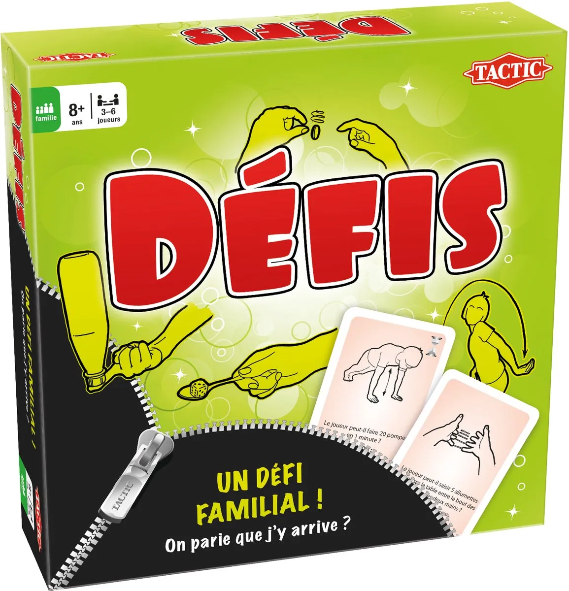 Tactic Défis Bordspel - 3-6 Spelers